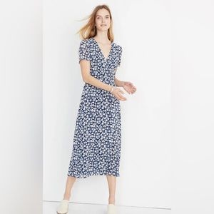 Madewell Wrap Midi Dress